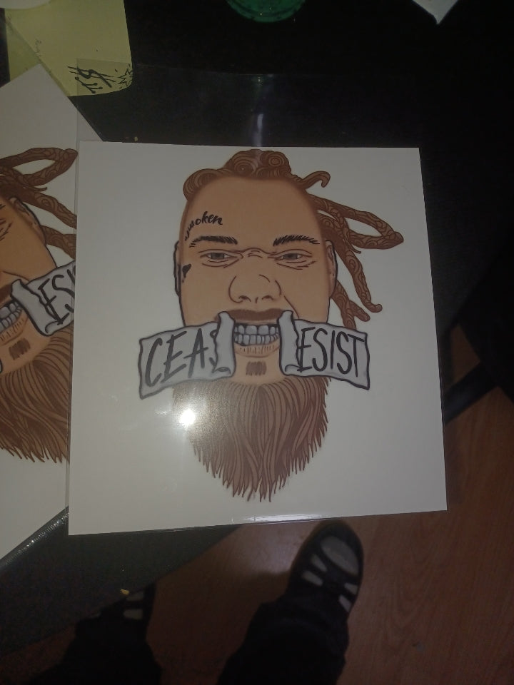 8 x 11 in. Autographed head shot