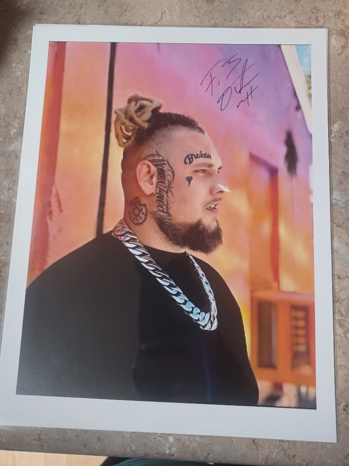 8 x 11 autographed head shot